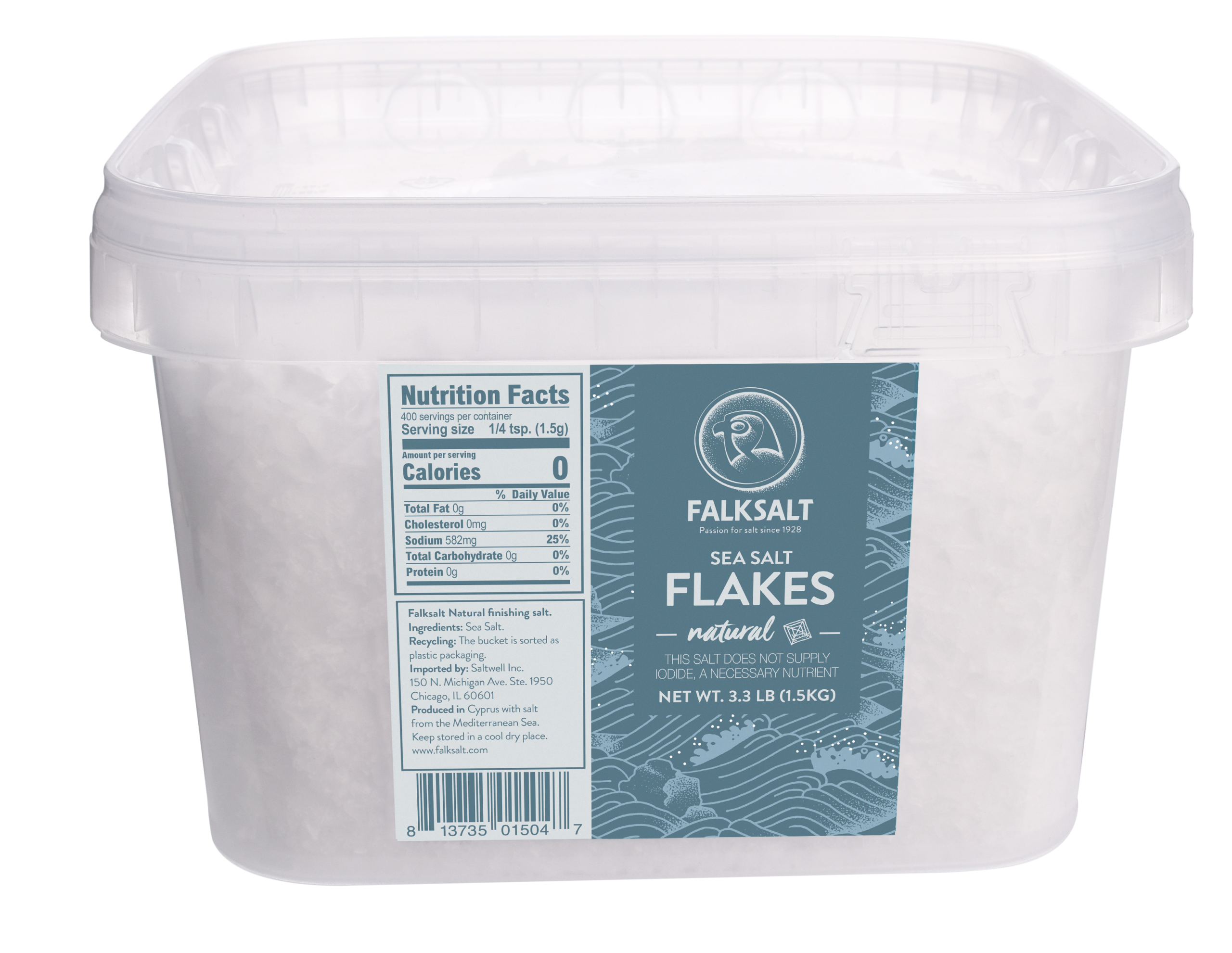 Falksalt Flakes Sea Salt Falksalt Flakes 1,5kg